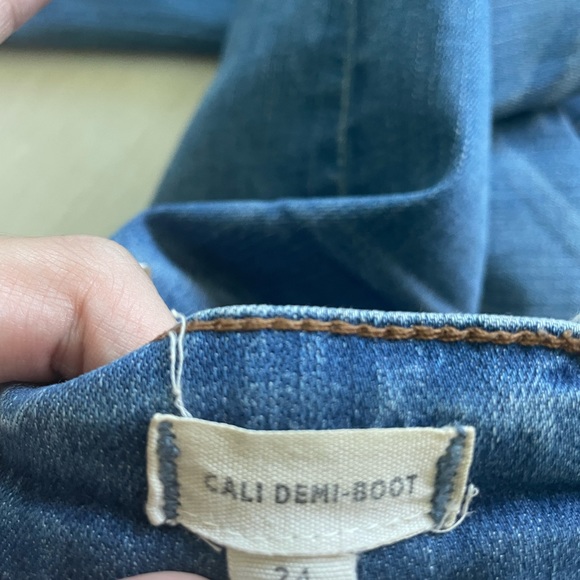 Madewell Cali Denim Bootcut Jeans in Bronson Wash Sz 24 - Picture 3 of 5